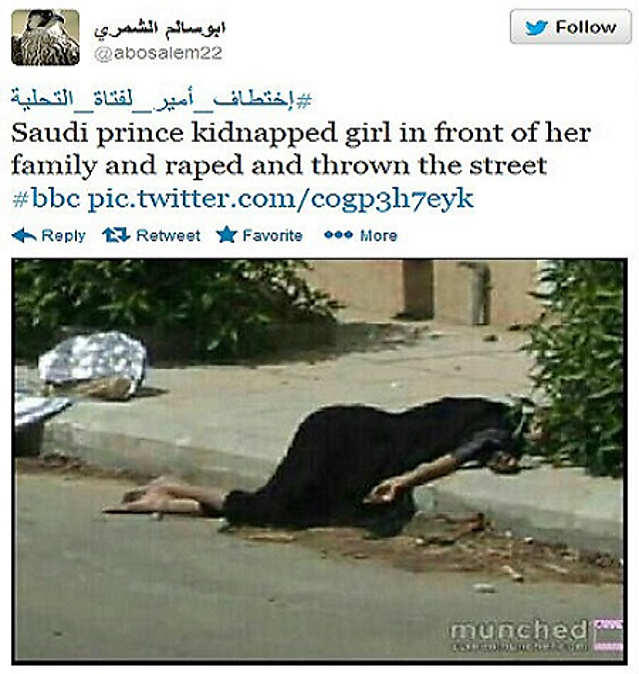 Saudi Prince Khalid Bin Sa’ad Bin Abdul Aziz Al-Saud, Kidnaps, Rapes ...