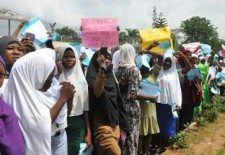 ZAMFARA WOMEN PROTEST OVER HUSBAND SCARCITY