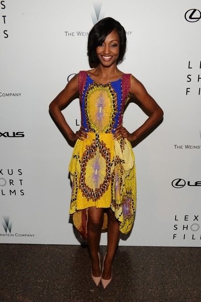 Classic Django Unchained Actress Nichole Galicia Rocks Ankara To